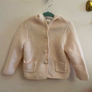 Baby gap sweater bear hoodie